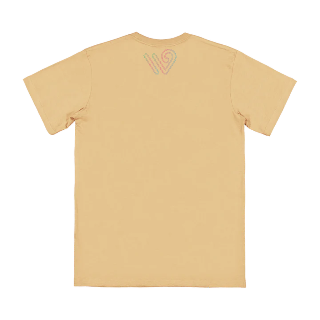 Wellington Pride Festival - Straight Cut Tee Camel