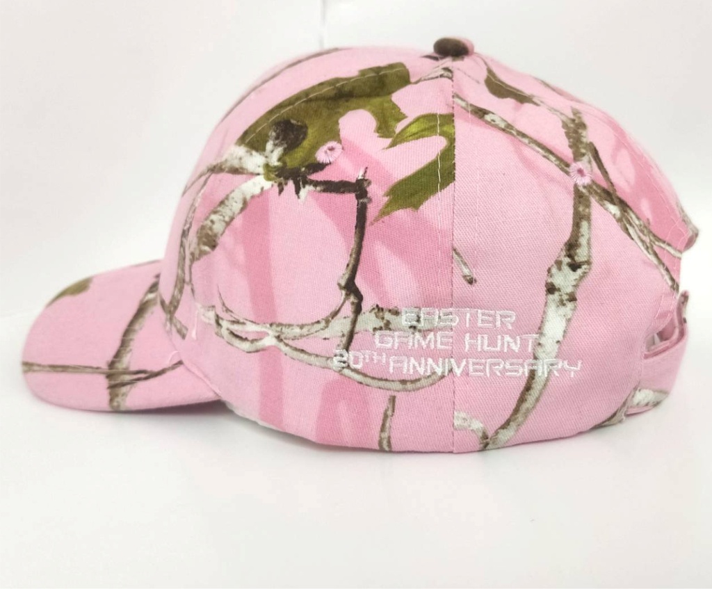 Tiniroto Easter Game Hunt - 20th Anniversary - Pink Camo Cap