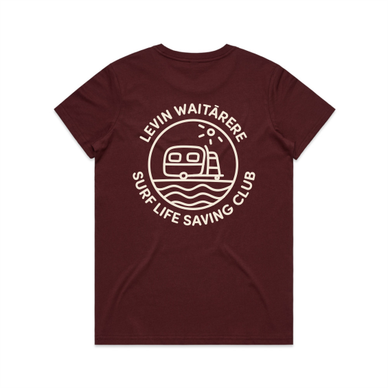 Burgundy Womens Tee