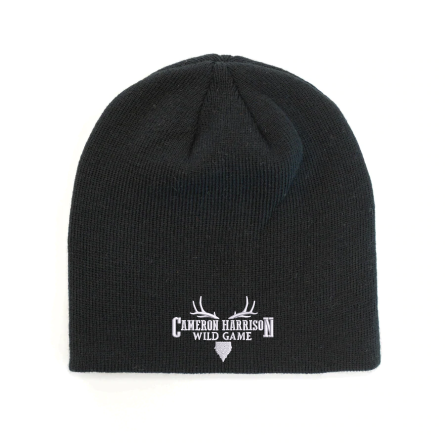 Cameron Harrison Wild Game Logo Skull Beanie