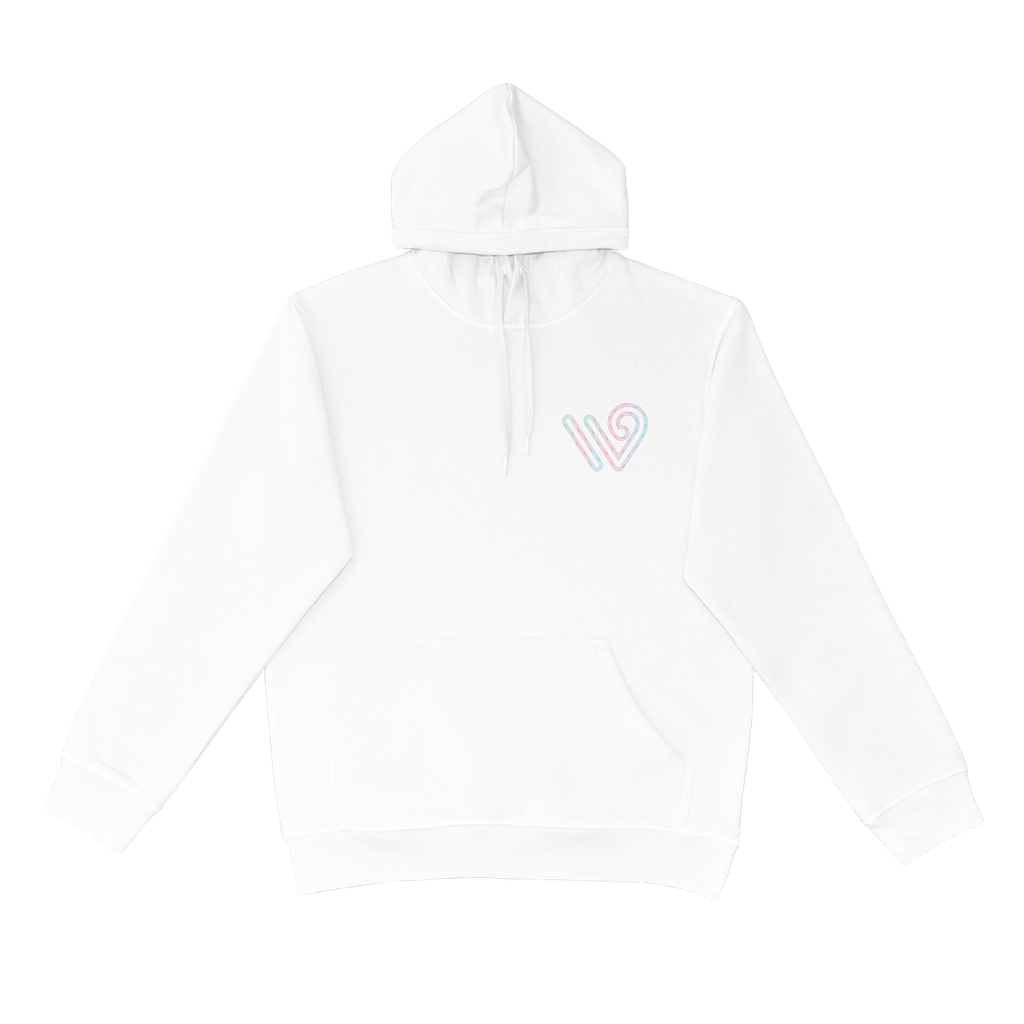 Wellington Pride Festival - White Hoodie Unisex