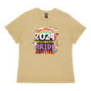 Wellington Pride Festival - Curve Cut Tee Camel