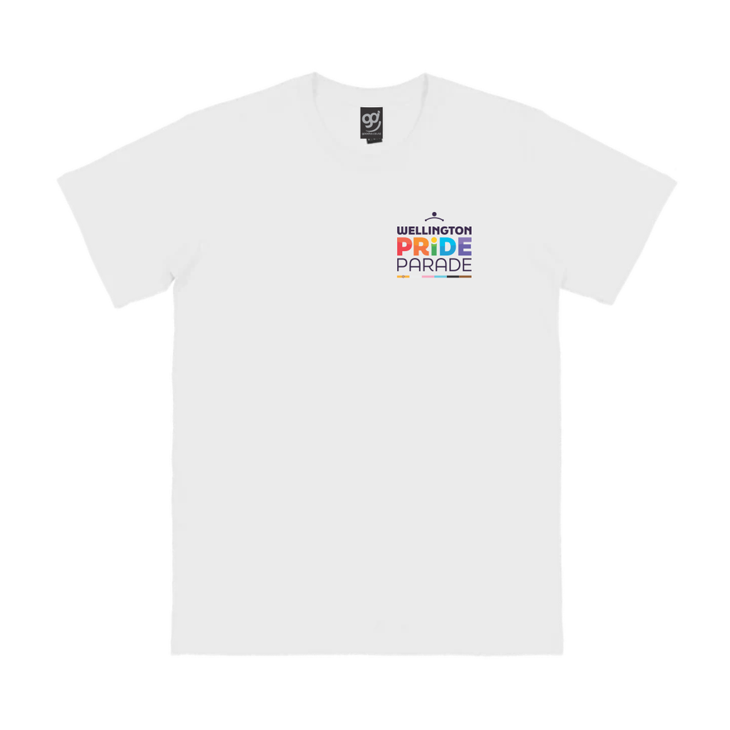 Wellington Pride Parade - Straight Cut Tee White