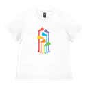 Wellington Pride Parade Fountain - Curve Cut Tee White