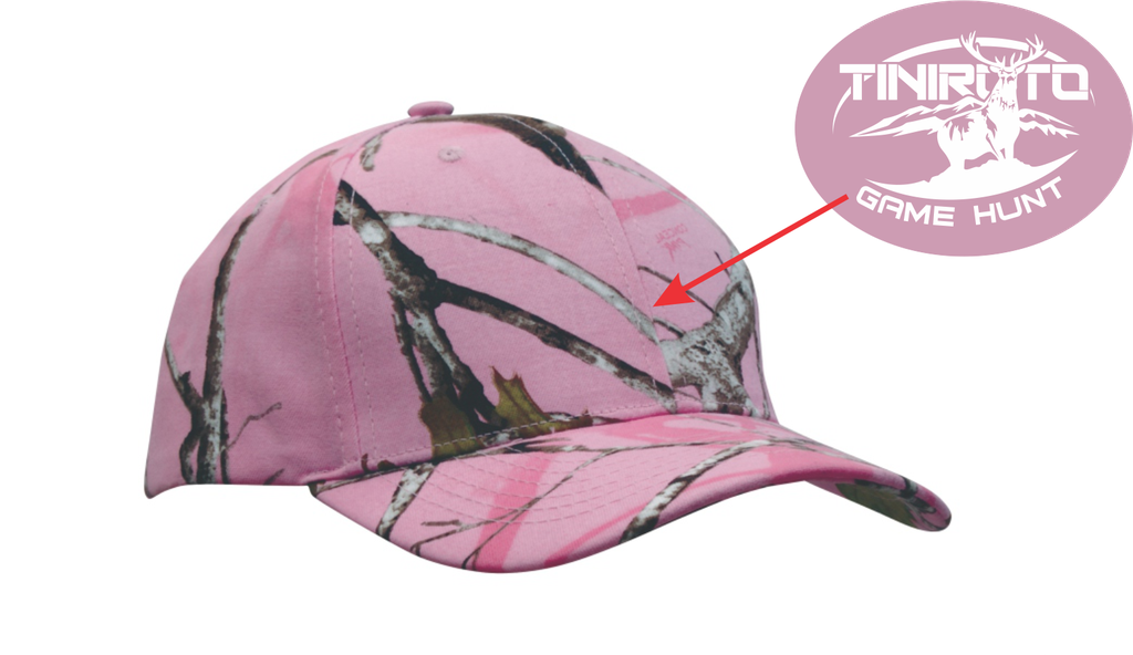 Tiniroto Easter Game Hunt - Pink Camo Cap