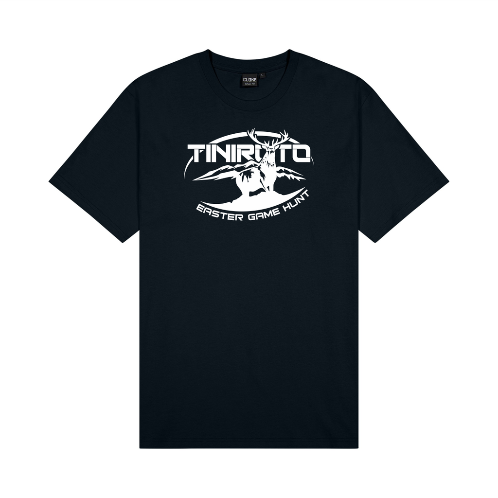 Tiniroto Easter Game Hunt - Black Tee