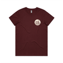 Burgundy Womens Tee