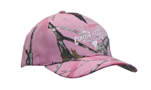 Cameron Harrison Wild Game Logo Pink