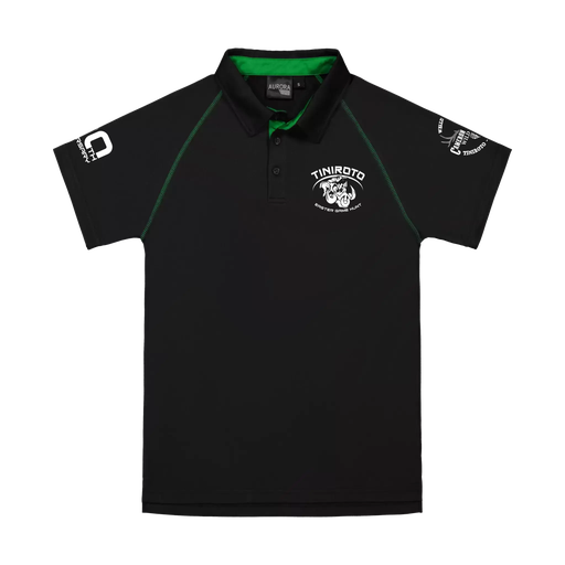 Tiniroto Easter Game Hunt - 20th Anniversary - Black/Green Polo