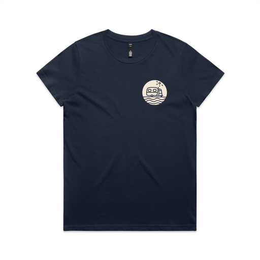 [AM006121] Mightnight Blue Womens Tee