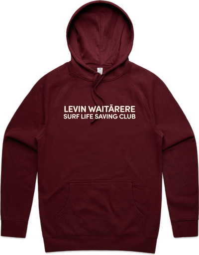 Burgundy Adults Hoodie